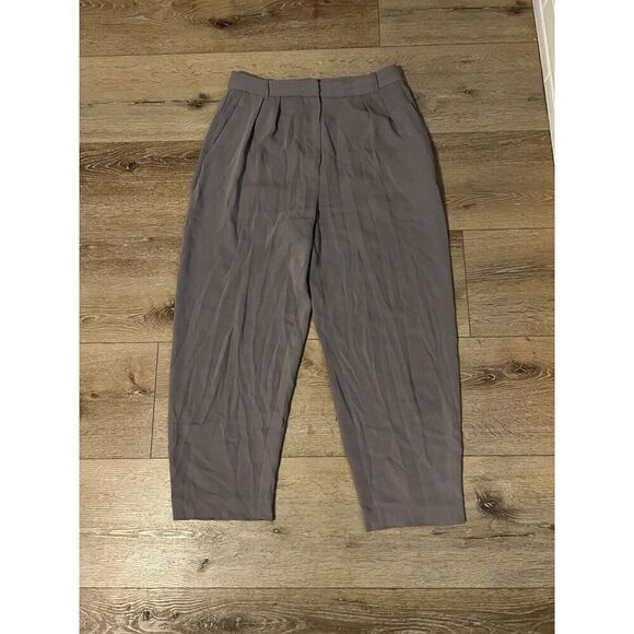 Babaton Womens Brown Wide Leg High Rise Trousers Size 10 - Picture 1 of 3